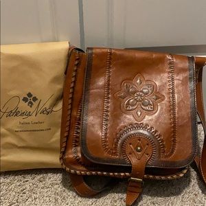 Italian Leather- Patricia Nash Crossbody